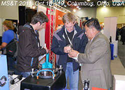 雷火联盟-美国MTI参加 2011年材料科学与技术大会 （ 2011 MS&T )