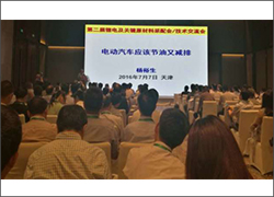 深圳雷火参加“2016第二届锂电及关键原材料采配会/技术交流会”